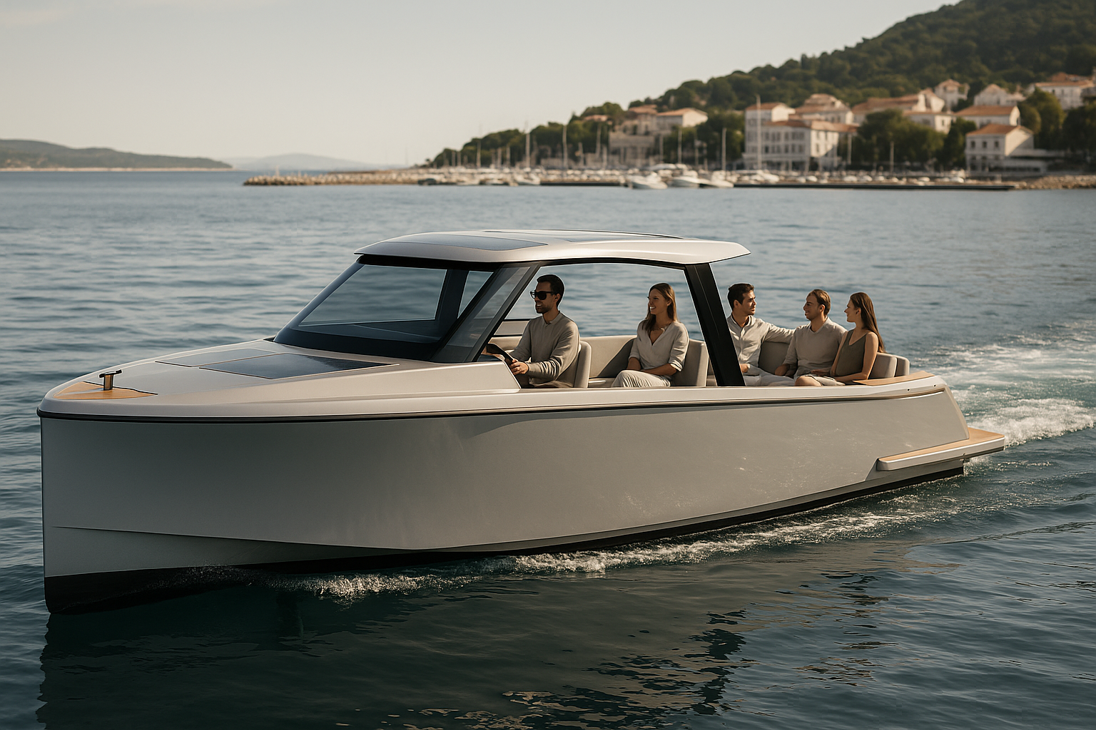Hydrofoil lifting a sleek electric boat — lumen-image-29.png