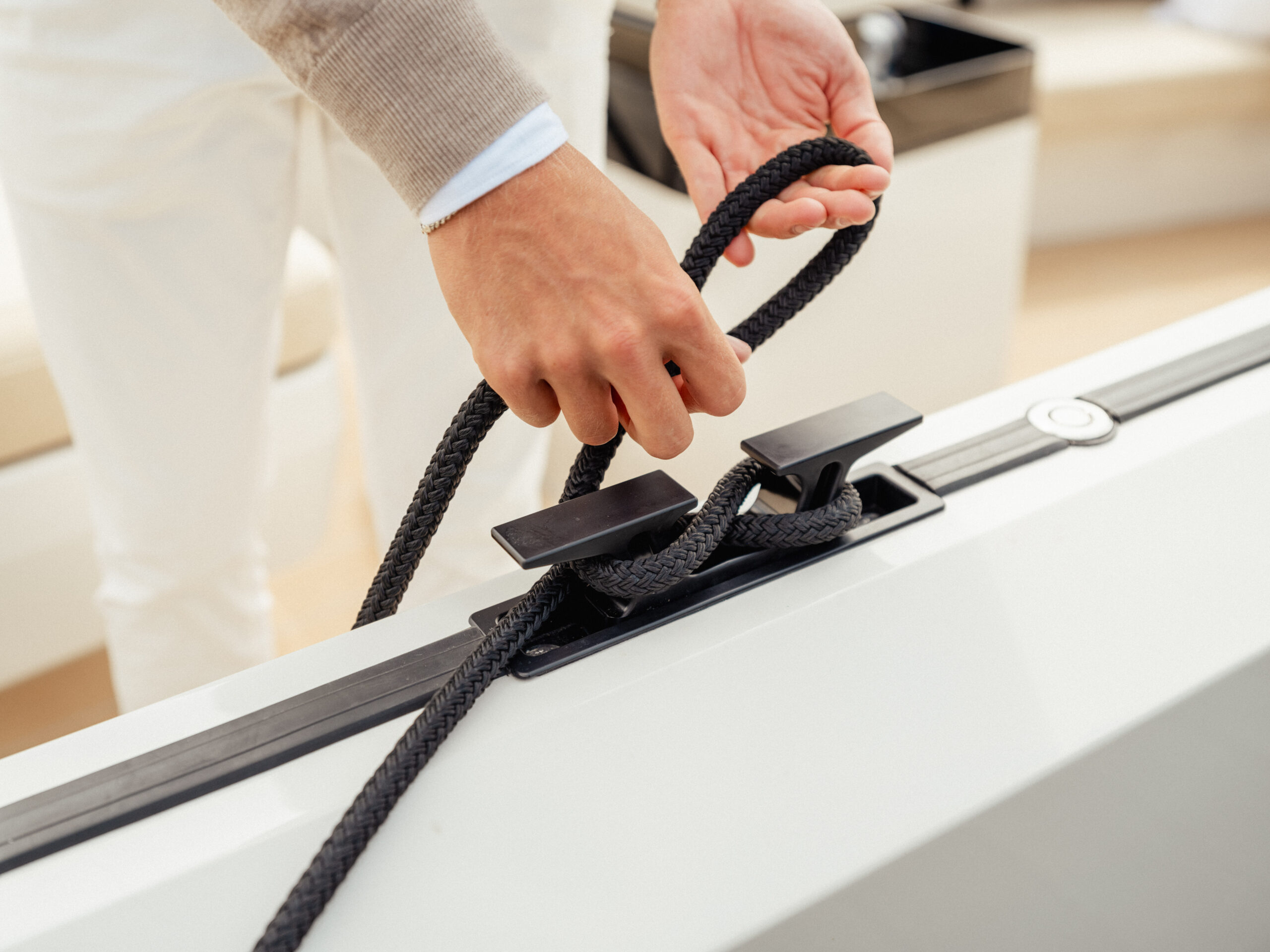 Lumen E10 interior detail — understanding electric boat price factors